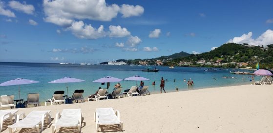 Grenada Beach Chairs And Umbrella Rentals On Grand Anse Beach