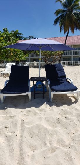 Grenada Beach Chairs And Umbrella Rentals On Grand Anse Beach